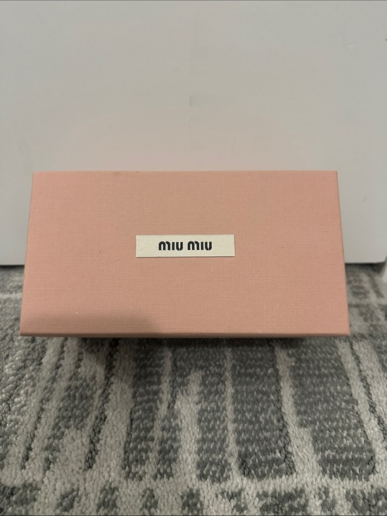 Miu Miu Other - Miu Miu Blush Pink Logo Box